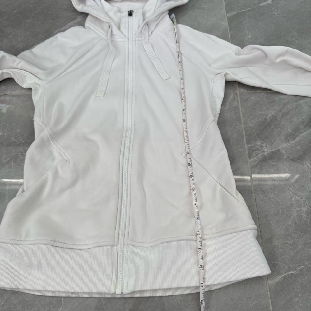Women’s Athleta Triumph Hoodie Full Zip Jacket Thumbholes Size XS - Picture 15 of 16